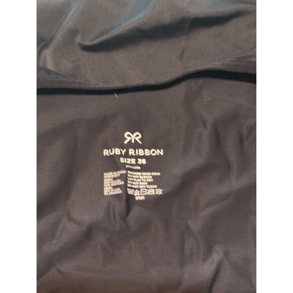 Ruby Ribbon Womens Black Camisole Shapewear Size 36 Adjustable Straps - Picture 5 of 6